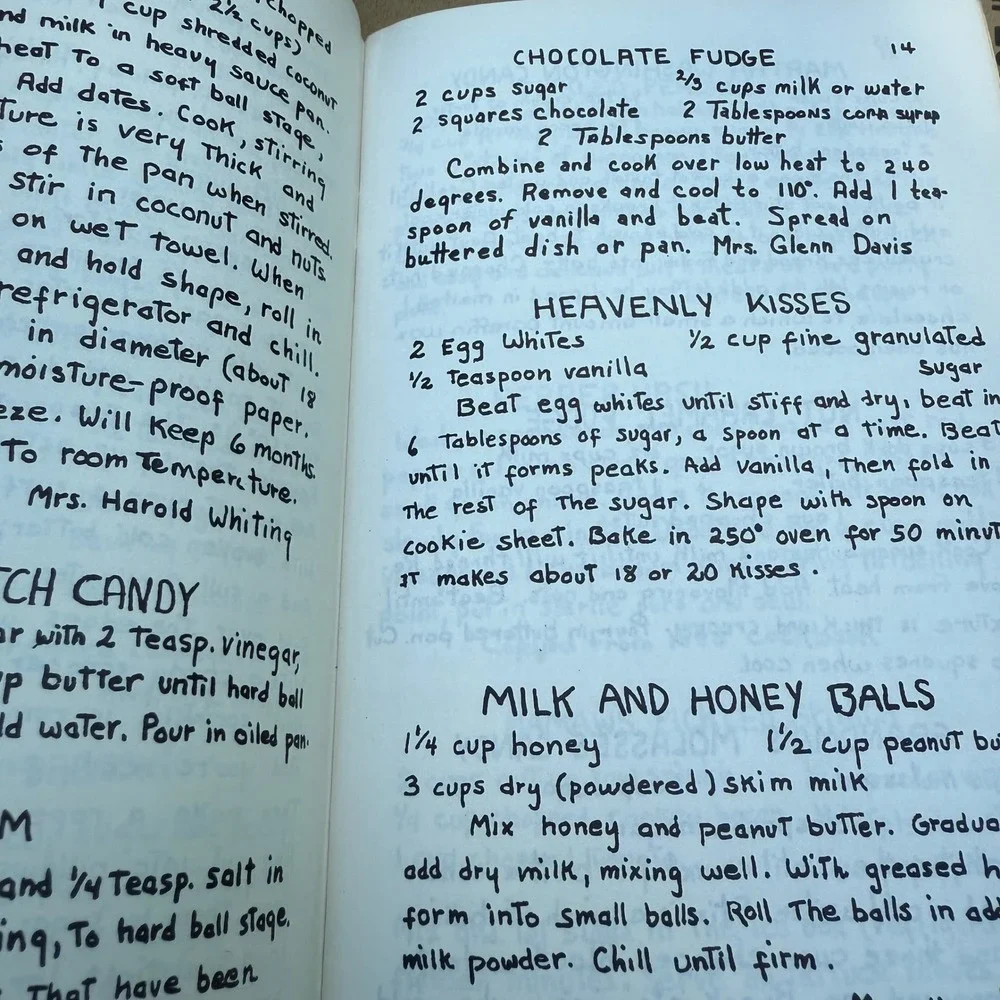 Old Timey Recipes Cookbook‎ 1977 9th Edition Vintage Southern Cooking